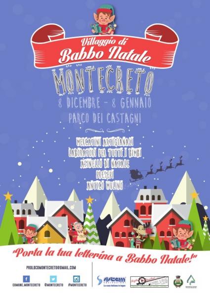 Torna Il Villaggio Di Babbo Natale Torre Carlo V Martinsicuro